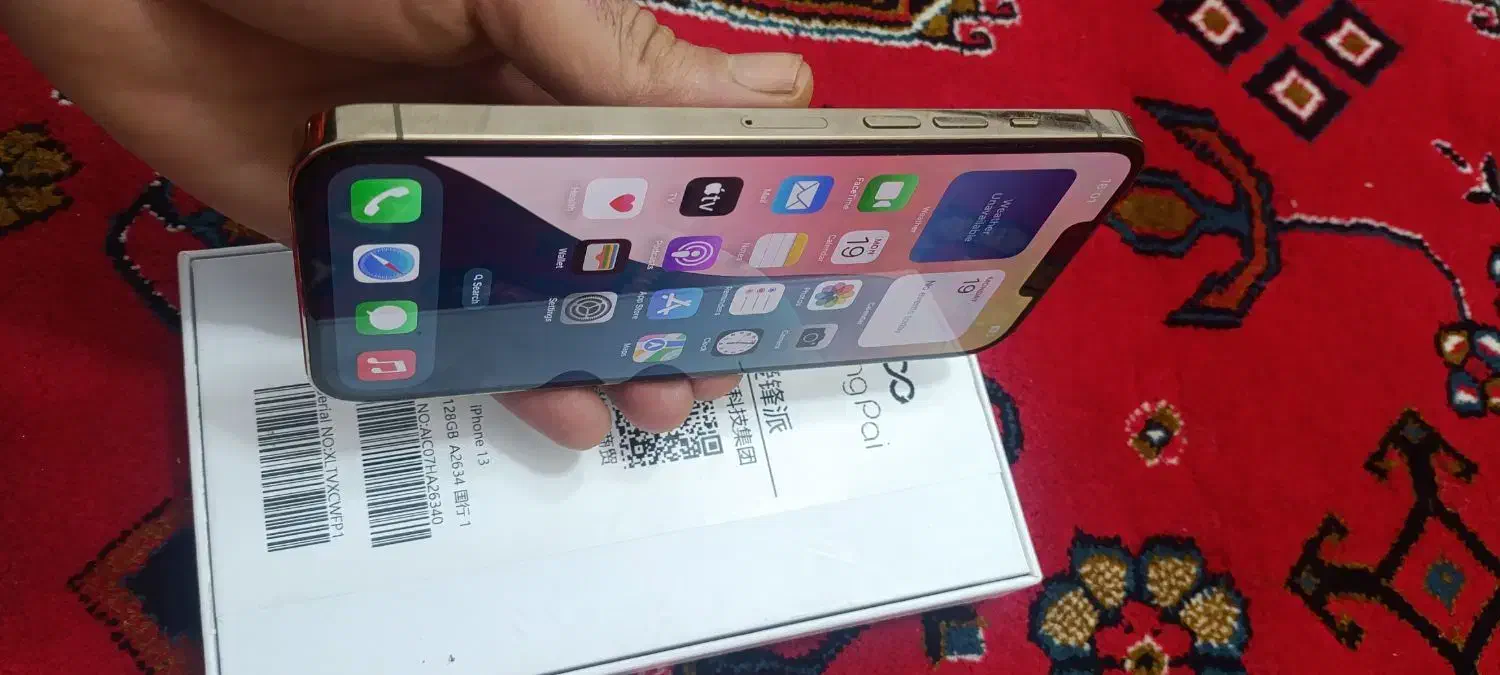 گوشی آیفون13پرومکس 128گیگ|موبایل|جوانرود, |دیوار