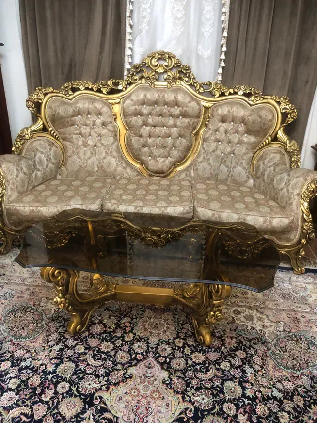 مبل استیل سلطنتی|مبلمان خانگی و میز عسلی|تهران, تهرانپارس جنوبی|دیوار