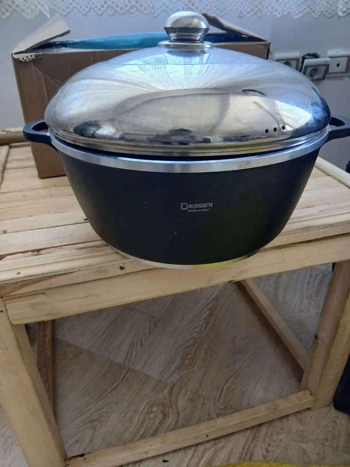 قابلمه۱۵نفره دسینی اصل ایتالیایی|ظروف پختوپز|سنندج, |دیوار