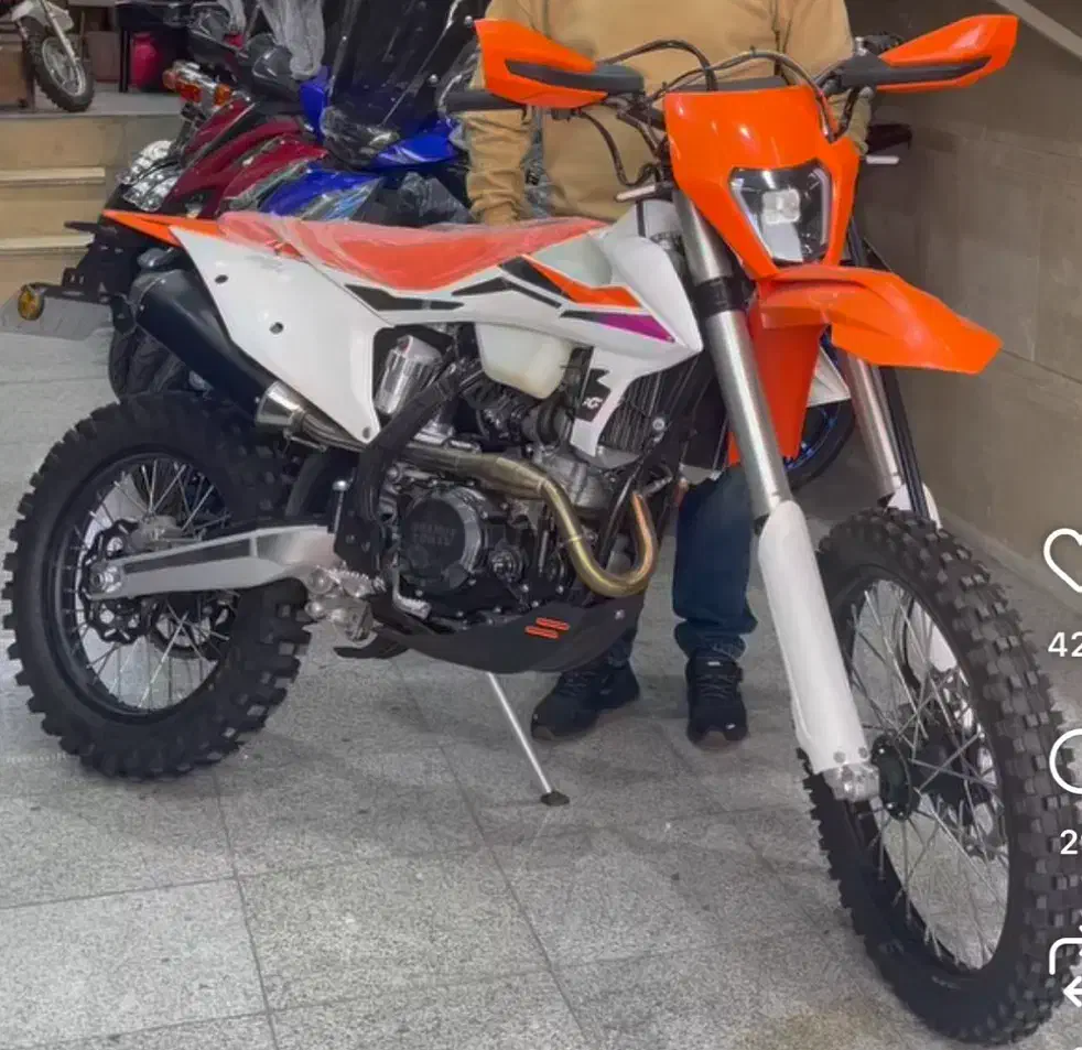 موتور تریل yb250cc برمودا|موتورسیکلت|اصفهان, احمدآباد|دیوار