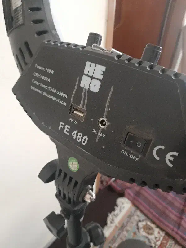 رینگ لایت hero|دوربین عکاسی و فیلمبرداری|جیرفت, |دیوار