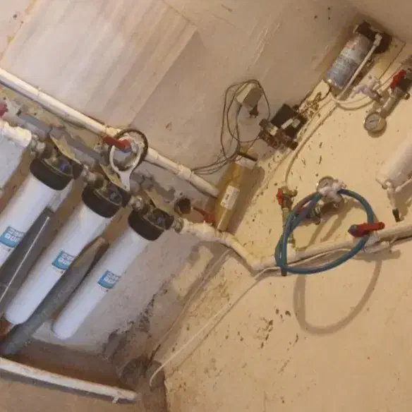 تصفیه آب جهت خونه باغ|آبسردکن و تصفیه آب|کاشان, باغ ماجد|دیوار