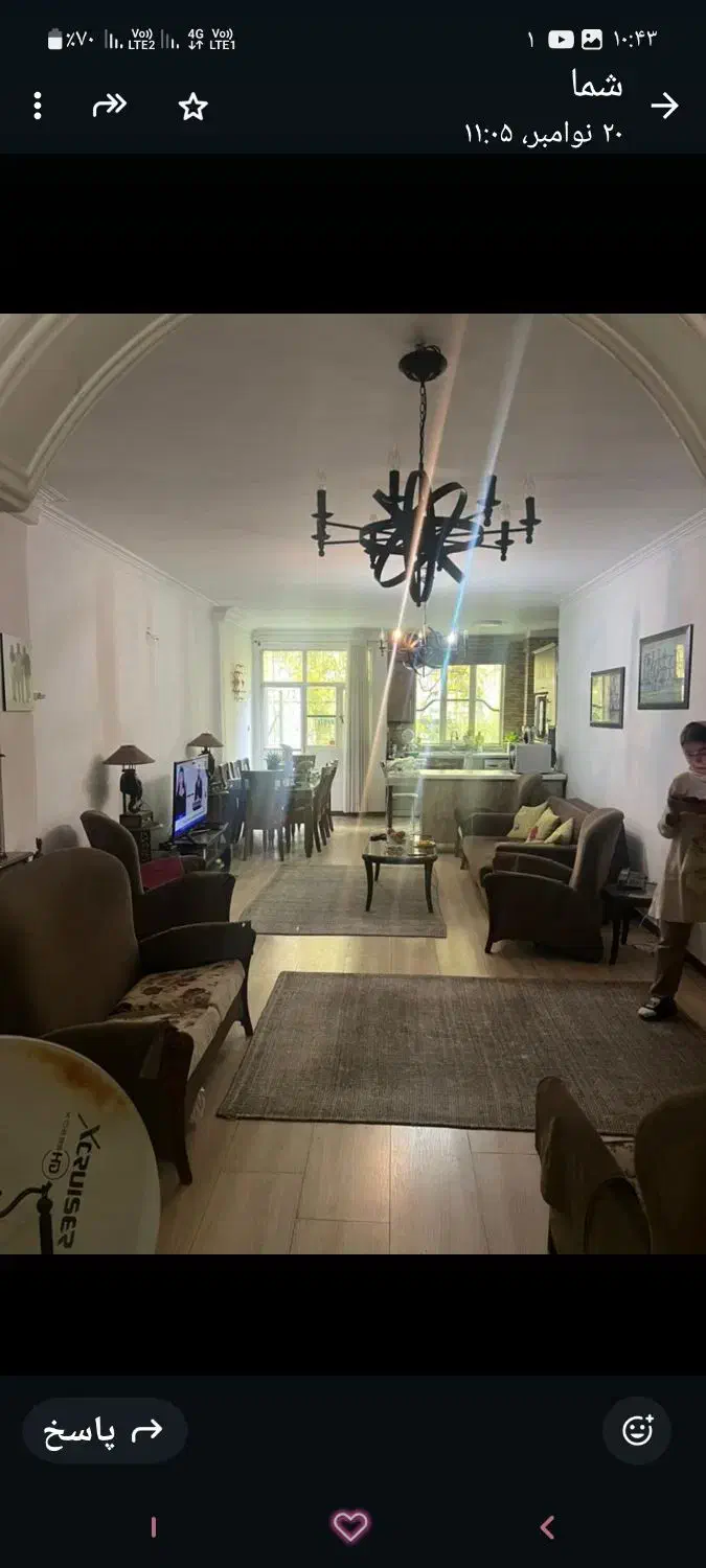 آپارتمان تهرانپارس ۹۲متر خوش نقشه