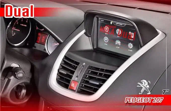 مانیتور ۷اینچ پژو ۲۰۷فابریک اندروید/تعویض فرمان|قطعات یدکی و لوازم جانبی|مشهد, سید رضی|دیوار