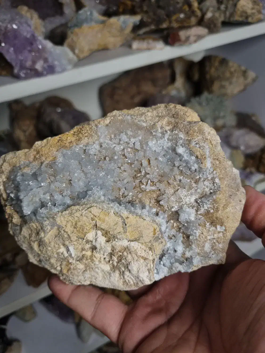 سنگ افزایش انرژی سلستین آبی|کلکسیون و سرگرمی|تهران, علم و صنعت|دیوار