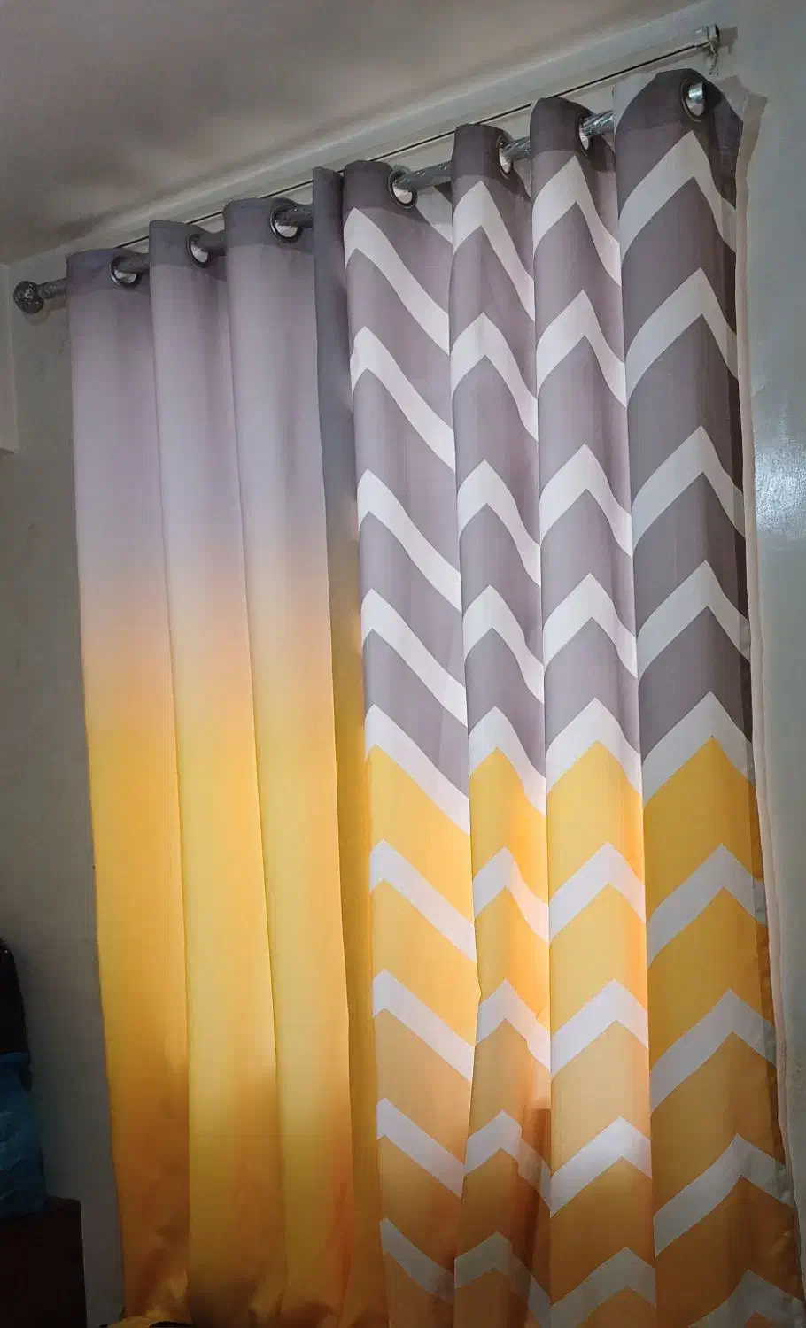 پرده سالم عرض ۱۴۰ طول ۲۸۰|پرده، رانر، رومیزی|چهاردانگه (تهران), |دیوار