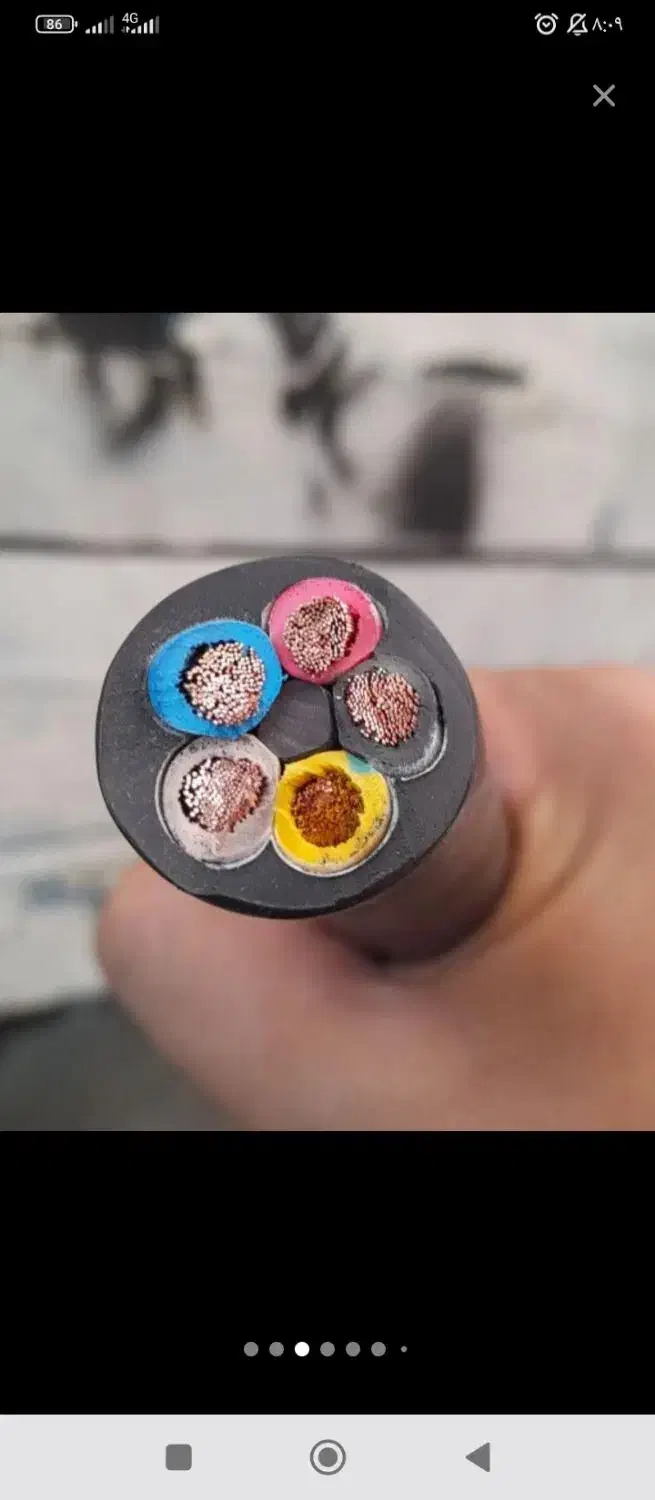 کابل فشار قوی تمام مس|ابزارآلات|قوچان, |دیوار