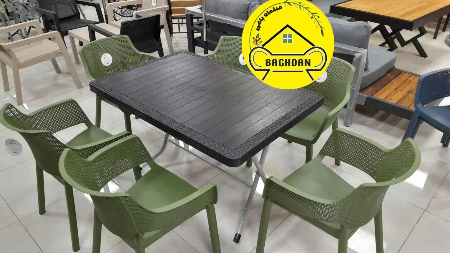 صندلی پلاستیکی مدل نیلاغذاخوری مقاوم باغکد(باغدان)|میز و صندلی غذاخوری|صفادشت, |دیوار