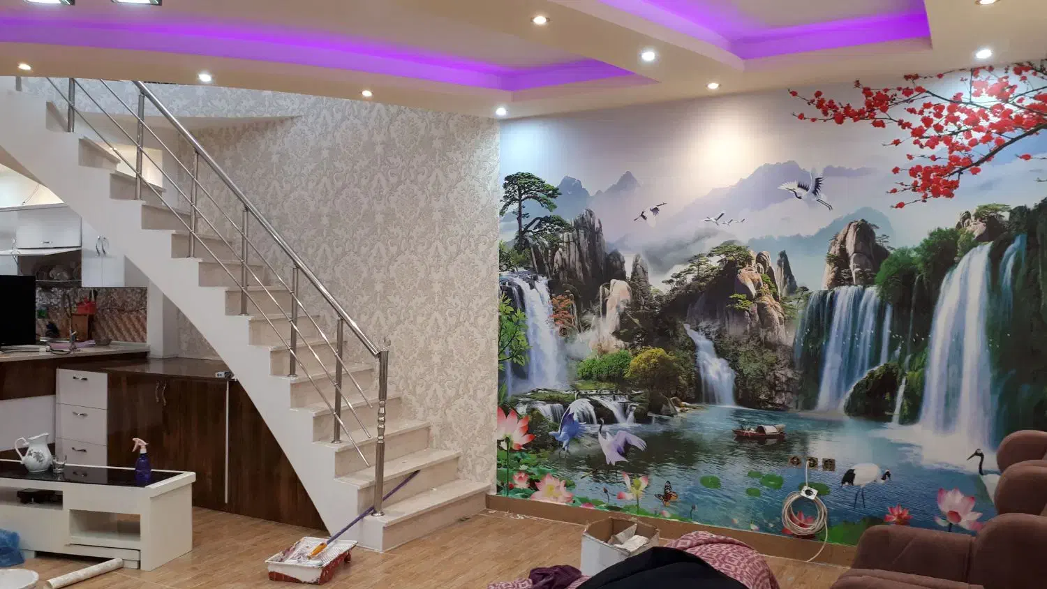 نصب کاغذ دیواری|خدمات پیشه و مهارت|تبریز, |دیوار