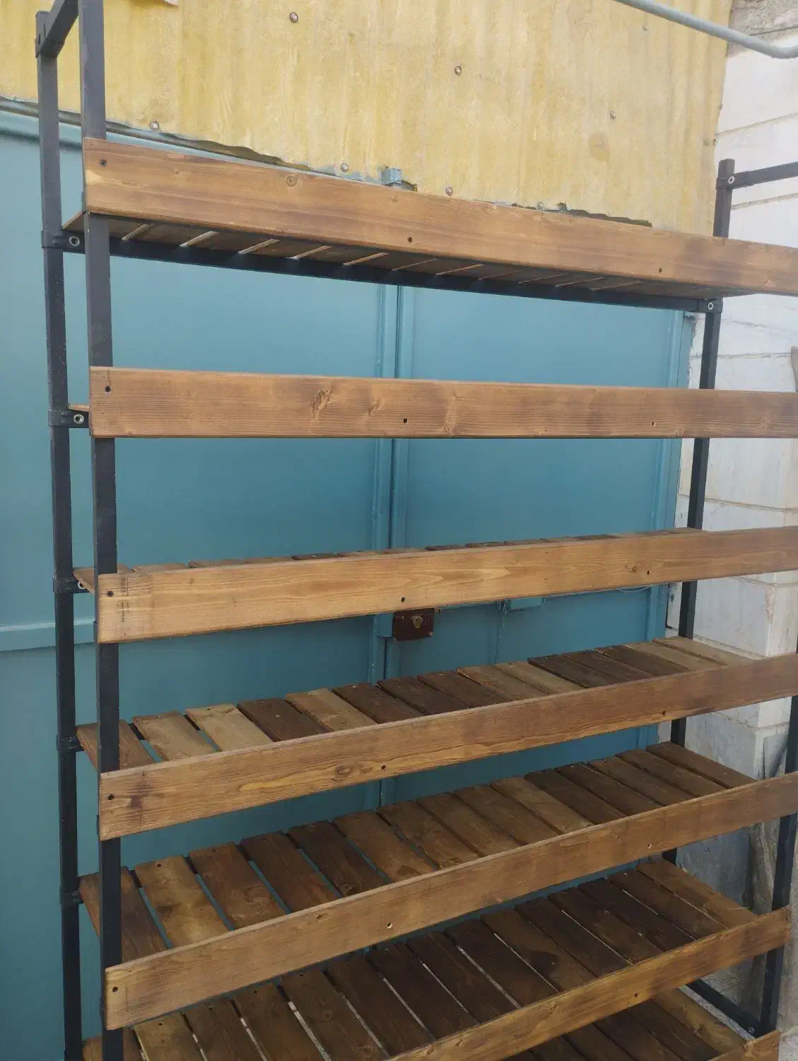 قفسه رگال جاکفشی جالباسی طبقه دار و متنوع|کتابخانه، شلف، قفسههای دیواری|فردیس, شهرک وحدت|دیوار