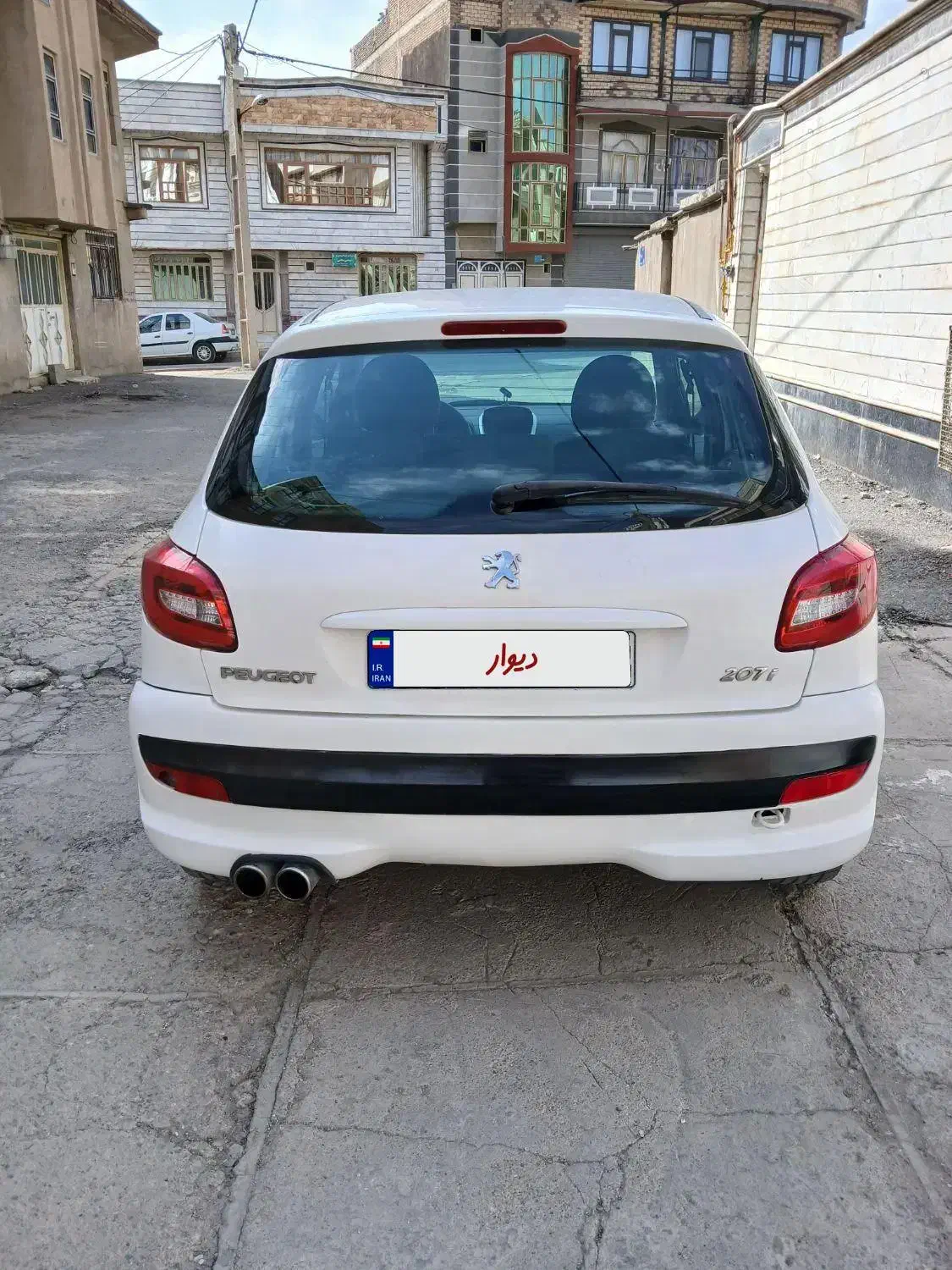 ۲۰۷ مدل ۱۳۸۹|خودرو سواری و وانت|بانه, |دیوار