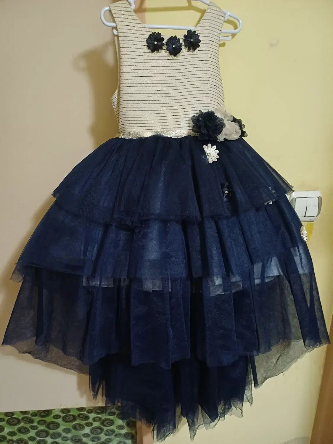 پیراهن دخترانه مدل طبقه ای پرنسسی مارک ترک|کفش و لباس بچه|گرگان, |دیوار