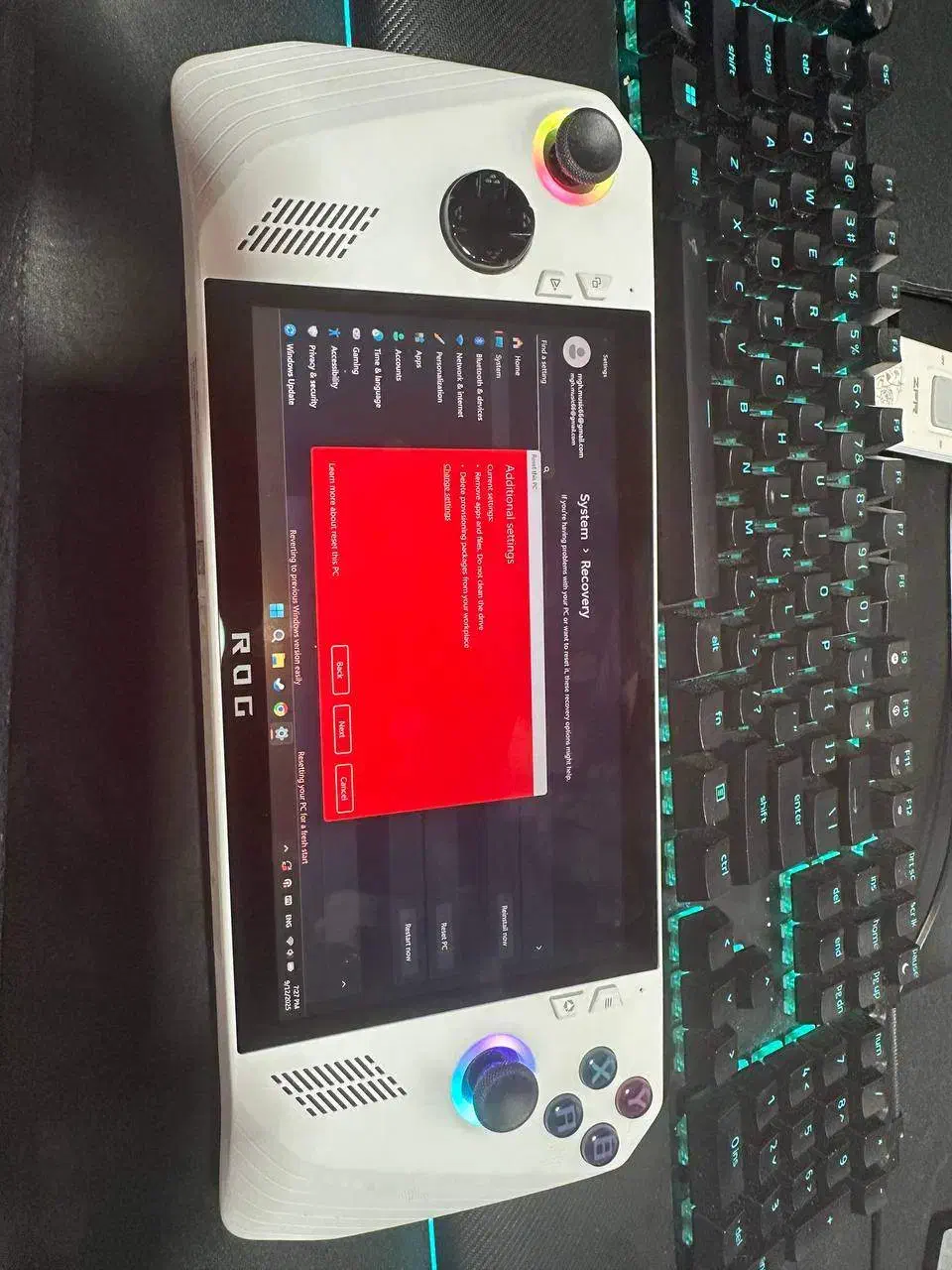 کنسول ایسوس ASUS ROG Ally RC71L|کنسول، بازی ویدئویی و آنلاین|بهشهر, |دیوار