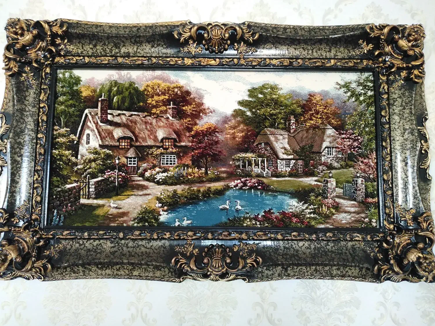 تابلو فرش ماشینی درجه یک با کیفیت|تابلو فرش|سنندج, |دیوار