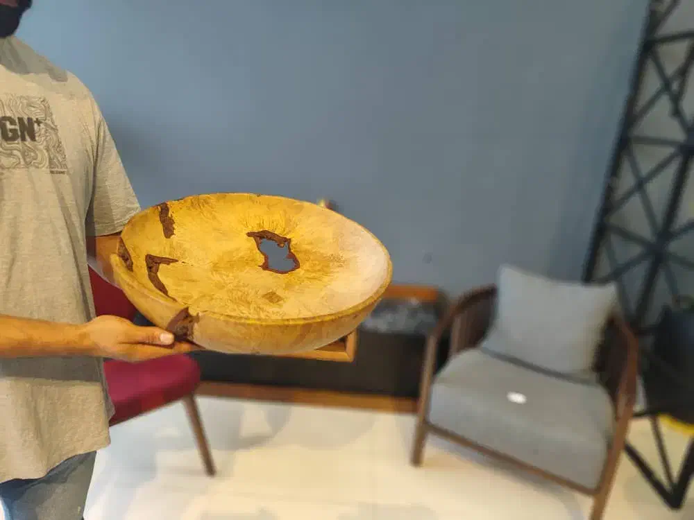 ظروف چوبی دستساز که به جرات میگم بی نظیر در کشور|صنایع دستی و سایر لوازم تزئینی|رویان, |دیوار