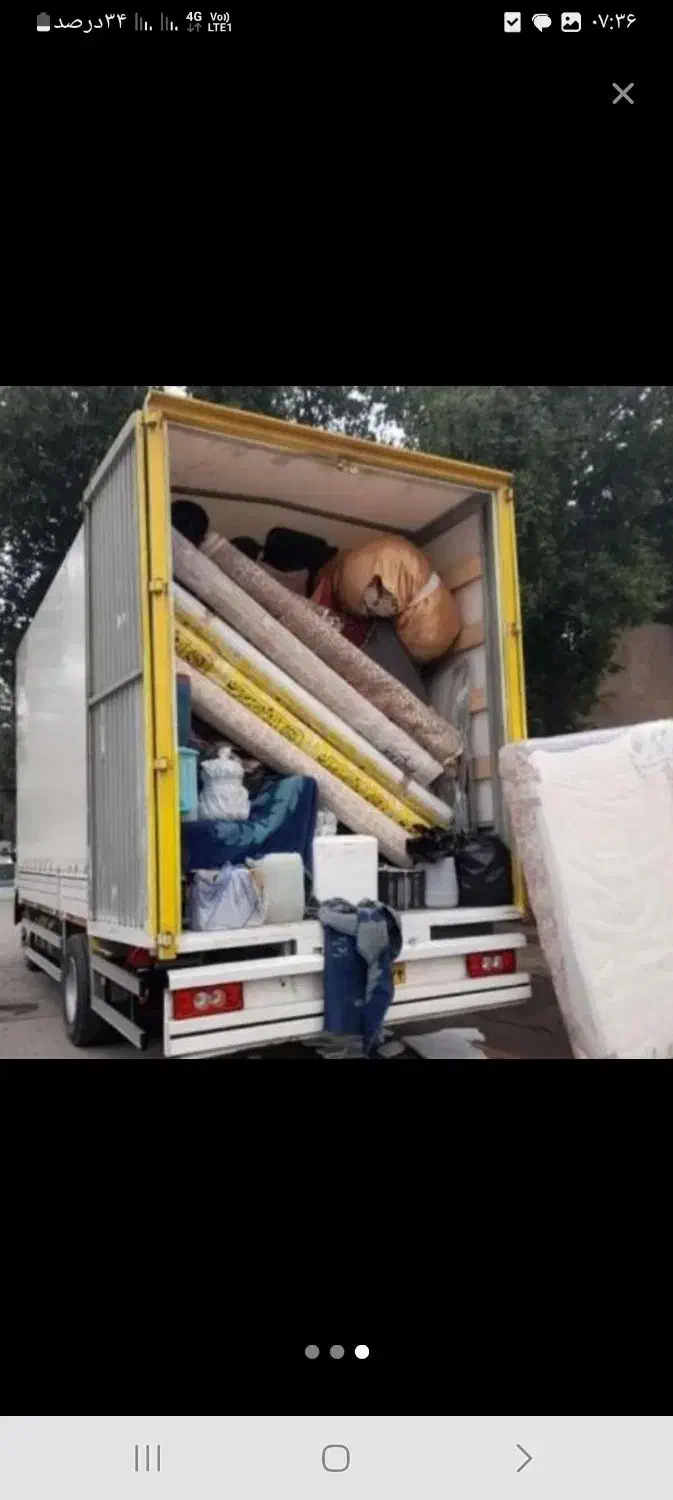 اسباب‌کشی همراه با کادر مجرب و قیمت مناسب|خدمات حمل و نقل|بناب, |دیوار