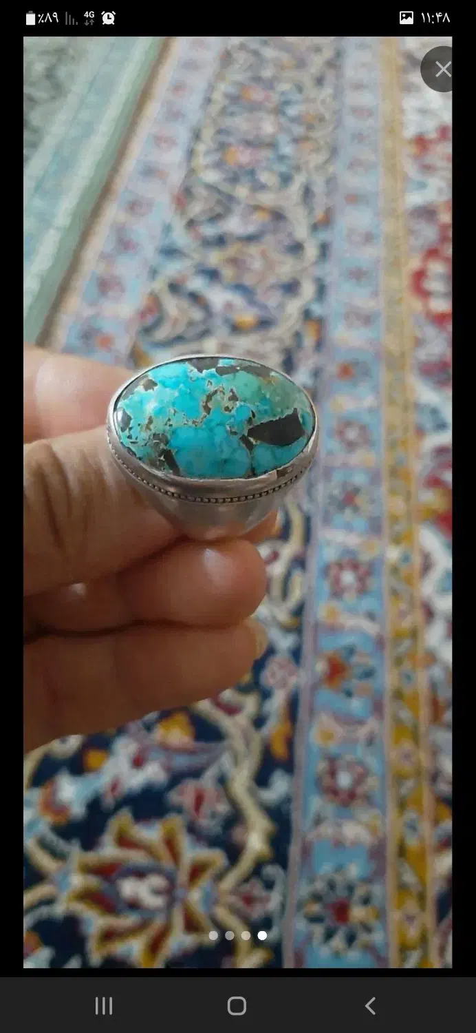 فیروزه نیشابور اصل سنگین|جواهرات|باوی, |دیوار