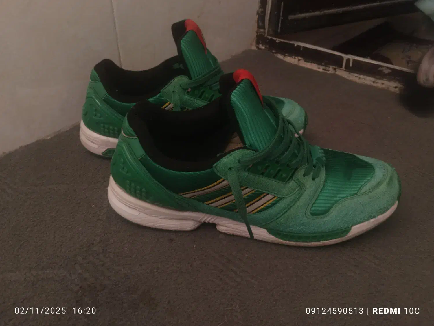 کتونی لگو سبز|کیف، کفش، کمربند|قرچک, میرزائی شمالی|دیوار