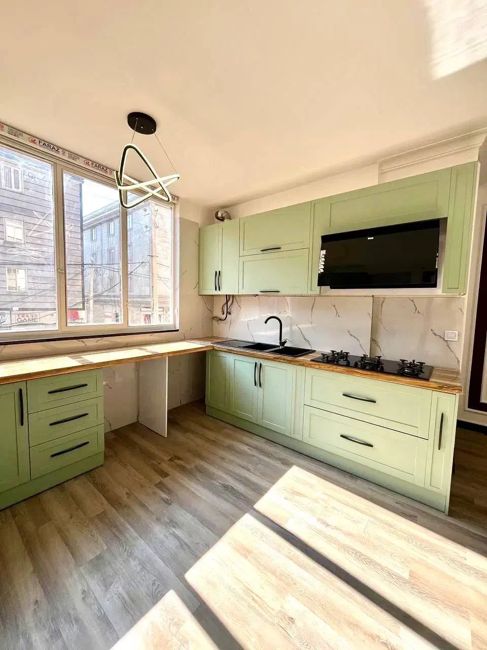 57متری دوخوابه/30مترحیاط باجکوزی*روبه‌نور|فروش آپارتمان|تهران, جوانمردان (اندیشه)|دیوار