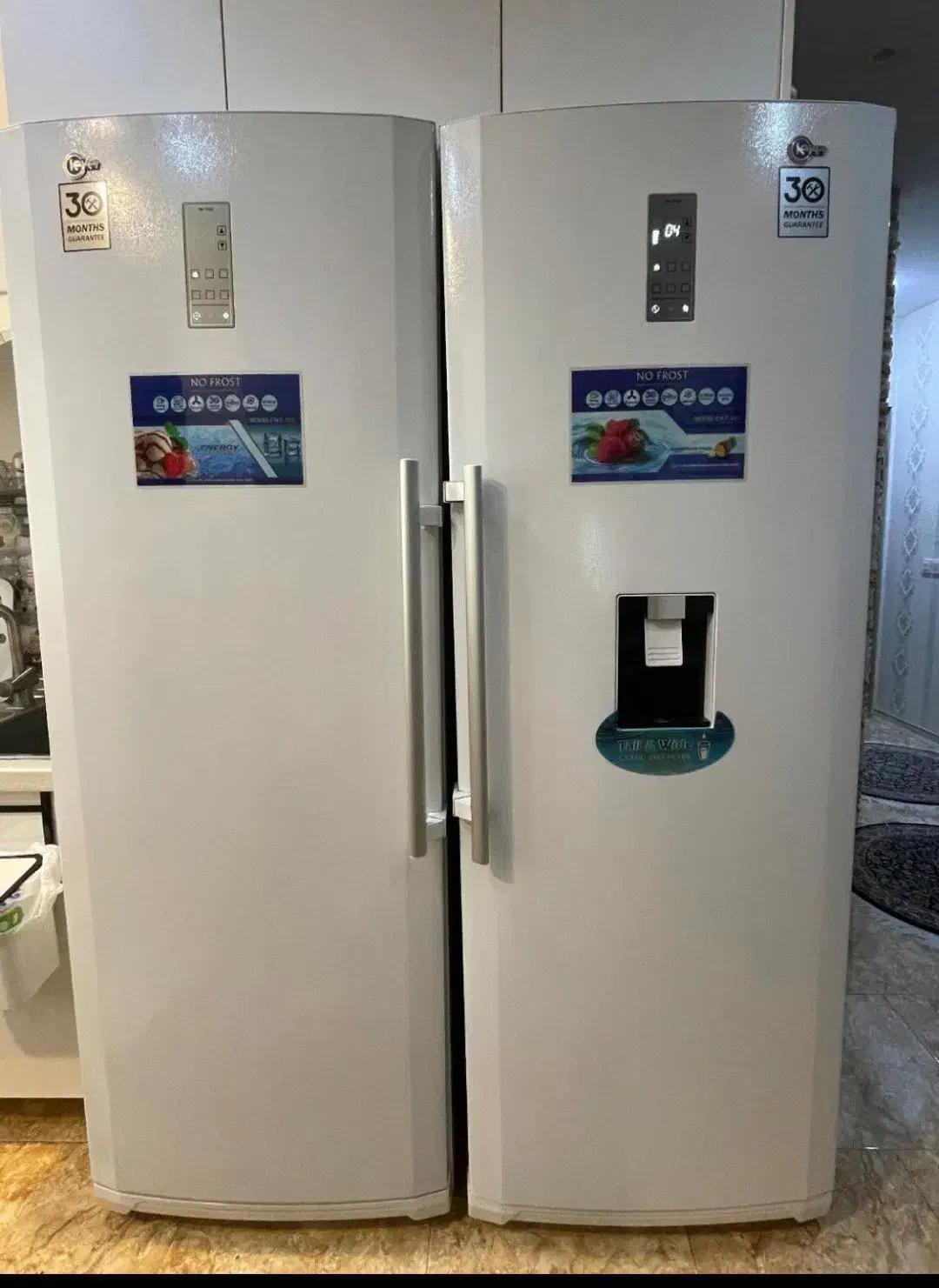 یخچال دوقلو بکُو آلمانی دو سال ضمانت شرط کار|یخچال و فریزر|نهاوند, |دیوار