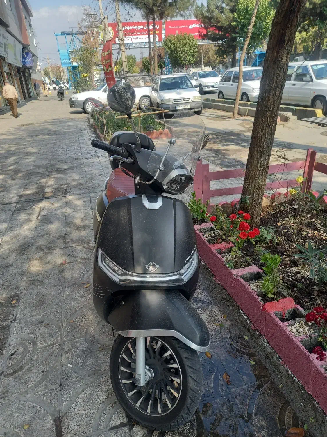 موتور کاوان ۱۵۰ ام جی|موتورسیکلت|فردیس, نیروگاه برق|دیوار