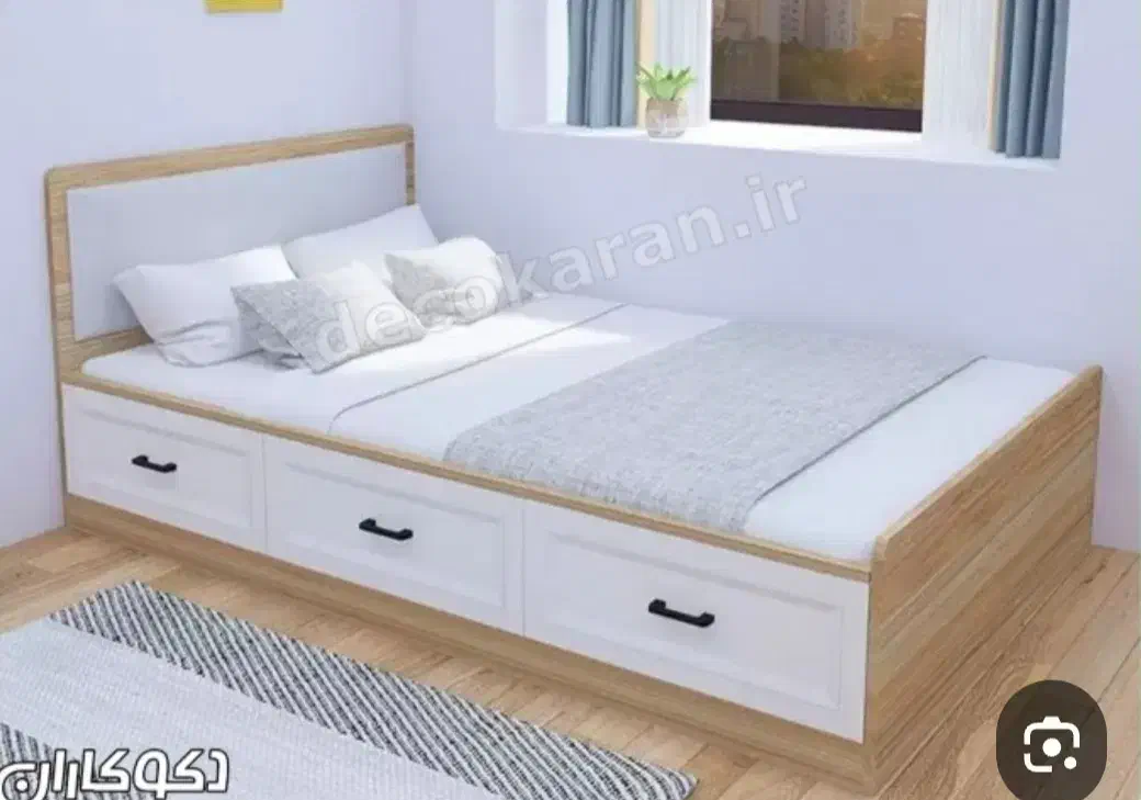 تخت خواب نوجوان نیازبه تعمیر|تشک تختخواب|سیرجان, |دیوار