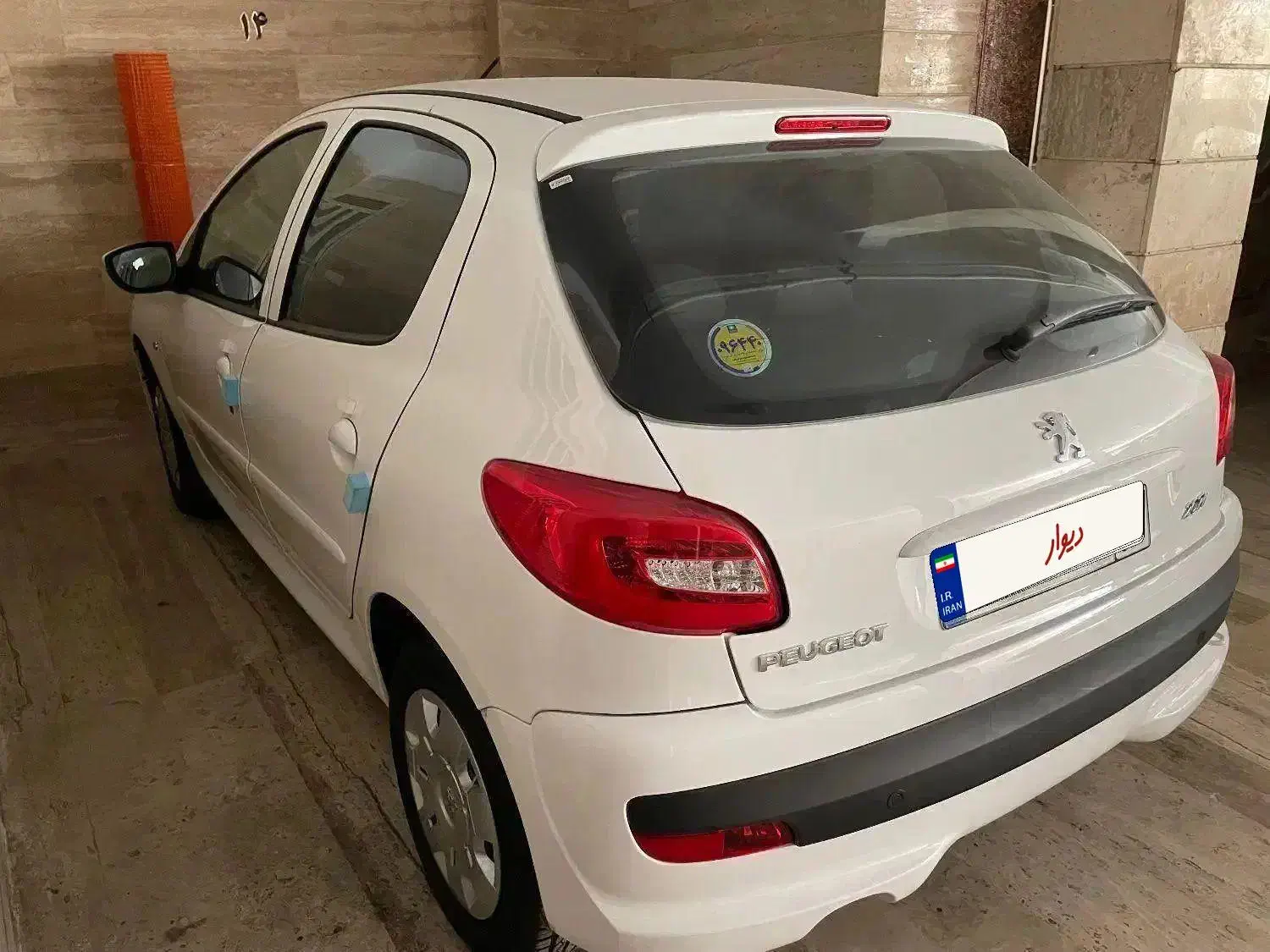پژو ۲۰۷ سقف فلز|خودرو سواری و وانت|مهاباد (آذربایجان غربی), |دیوار