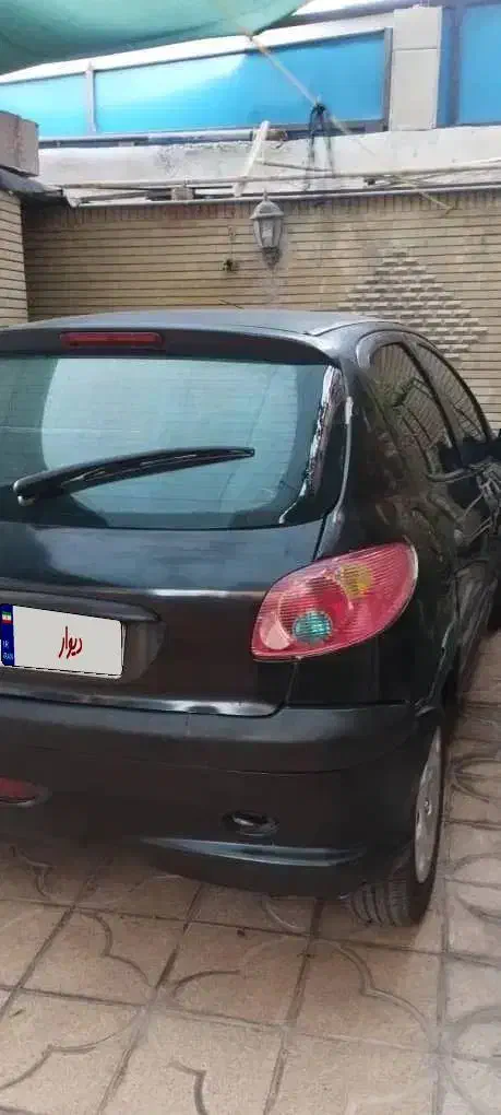 پژو۲۰۶ تیپ۲ مدل ۸۳|خودرو سواری و وانت|شیراز, کیان شهر|دیوار