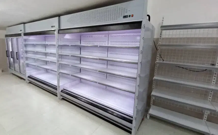 tiik قفسه هایپر یخچال پرده هوا ajk فروشگاهی چک اوت|فروشگاه و مغازه|بهبهان, |دیوار