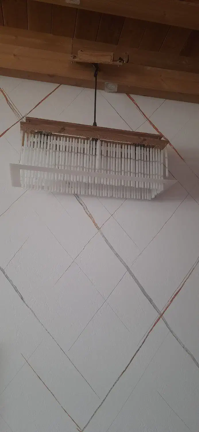 لوستر سه لامپ|لوستر و چراغ آویز|خمینی‌شهر, |دیوار