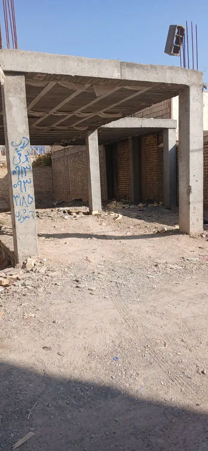 زمین مسکونی ۱۱۰مترو۸۰متراسکلت|فروش زمین و ملک کلنگی|فلاورجان, |دیوار