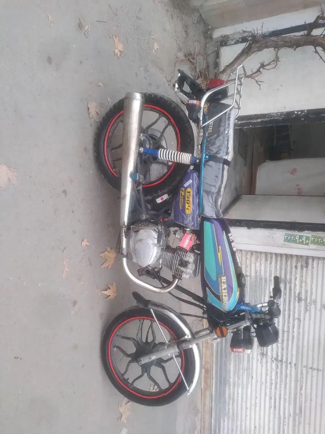 هوندا 125 مزایده بشرط|موتورسیکلت|مشکیندشت, |دیوار