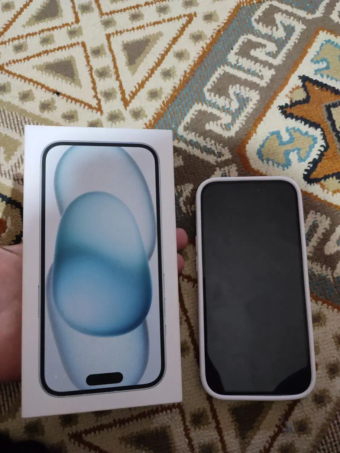 آیفون ۱۵نرمال ۱۲۸گیگ|موبایل|تاکستان, |دیوار