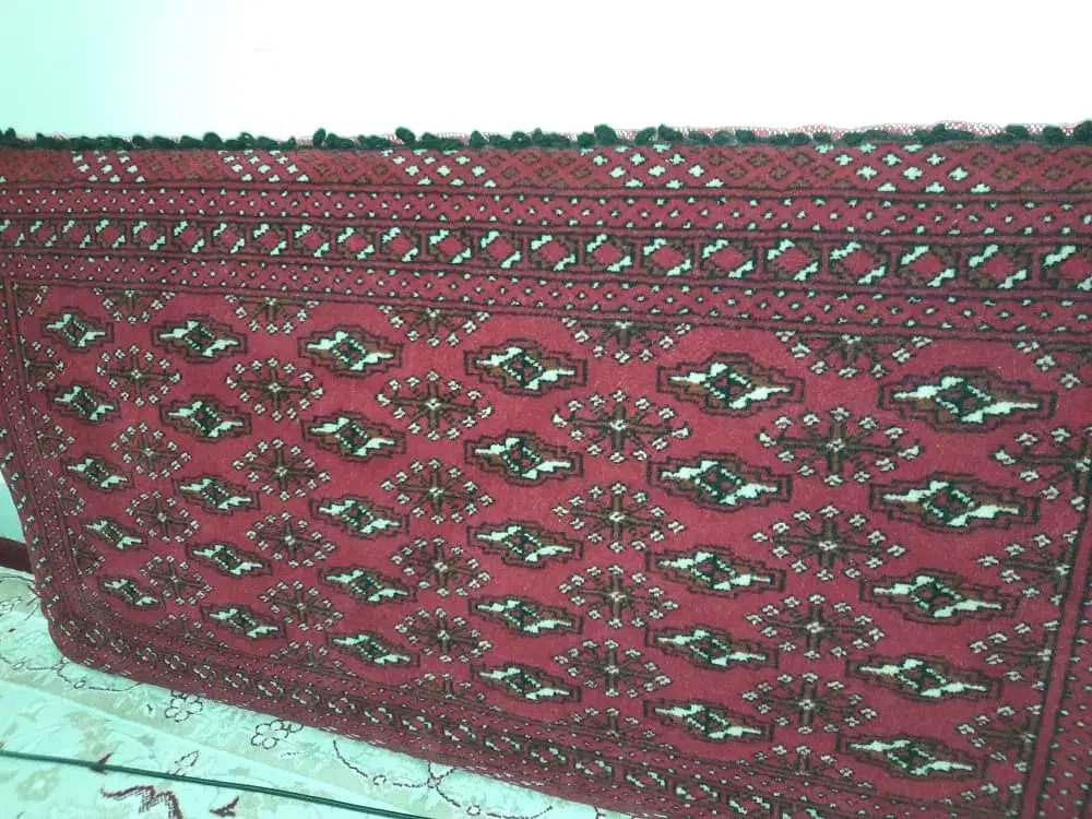 پشتی دست باف ترکمنی|پشتی|بهبهان, |دیوار