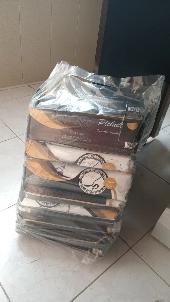 سفره یک بار مصرف ۵۰ متری|سفره، حوله، دستمال آشپزخانه|اصفهان, درب کوشک|دیوار