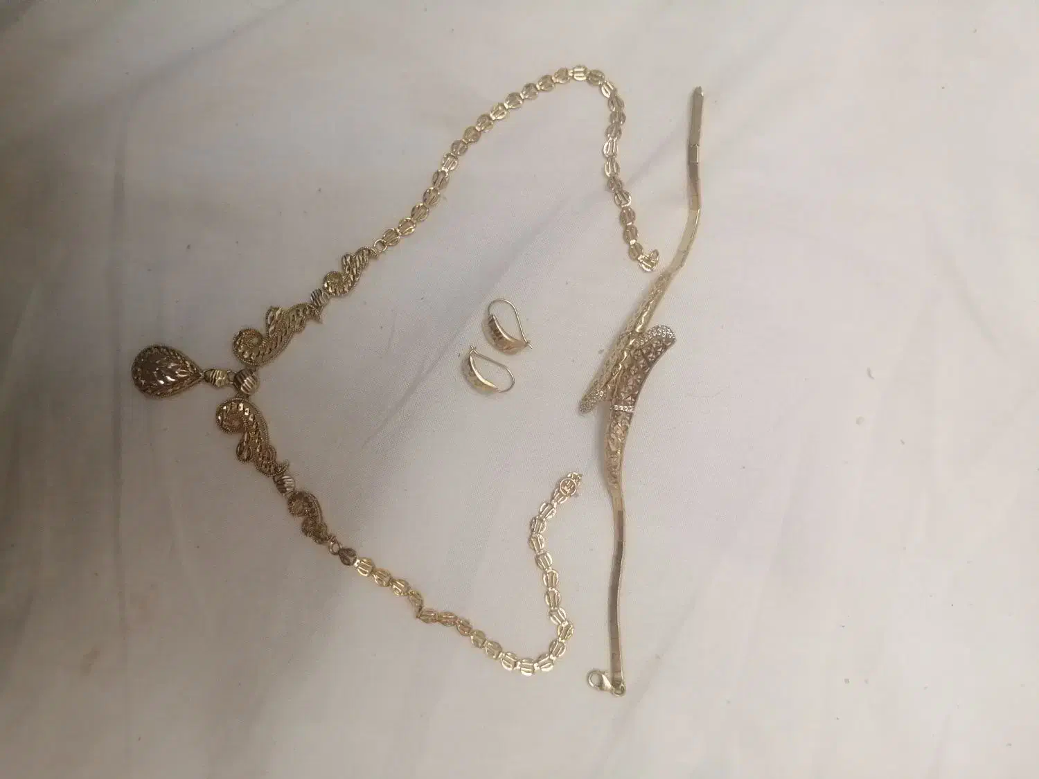 تک پوش دستبند و گردنبند طلا|جواهرات|مشهد, حجاب (شهرک غرب)|دیوار