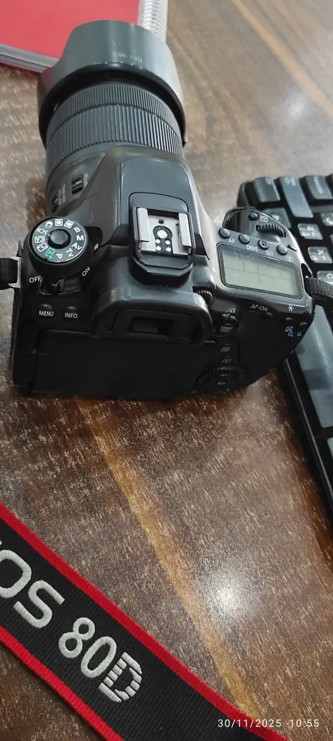 دوربین کنون ۸۰d  با لنز ۱۸ـ۱۳۵(تولید محتوا)|دوربین عکاسی و فیلم‌برداری|بوکان, |دیوار