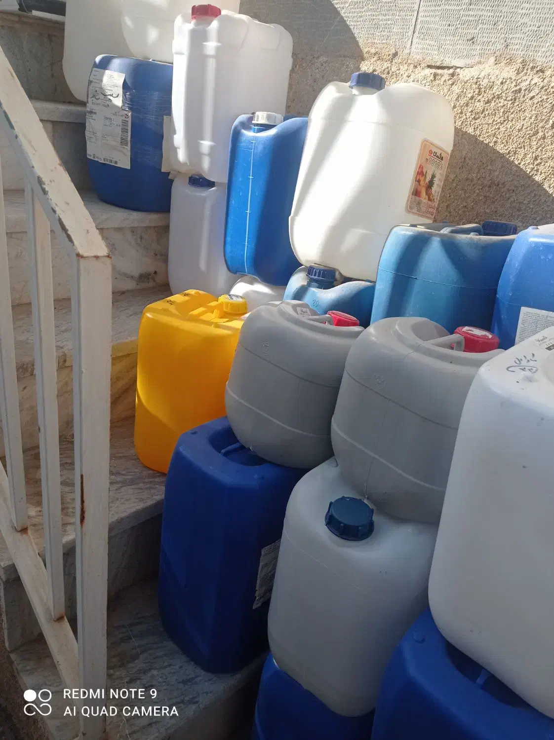 فروش دبه خالی|ظروف نگهدارنده، پلاستیکی، یک‌بارمصرف|شریف‌آباد, |دیوار