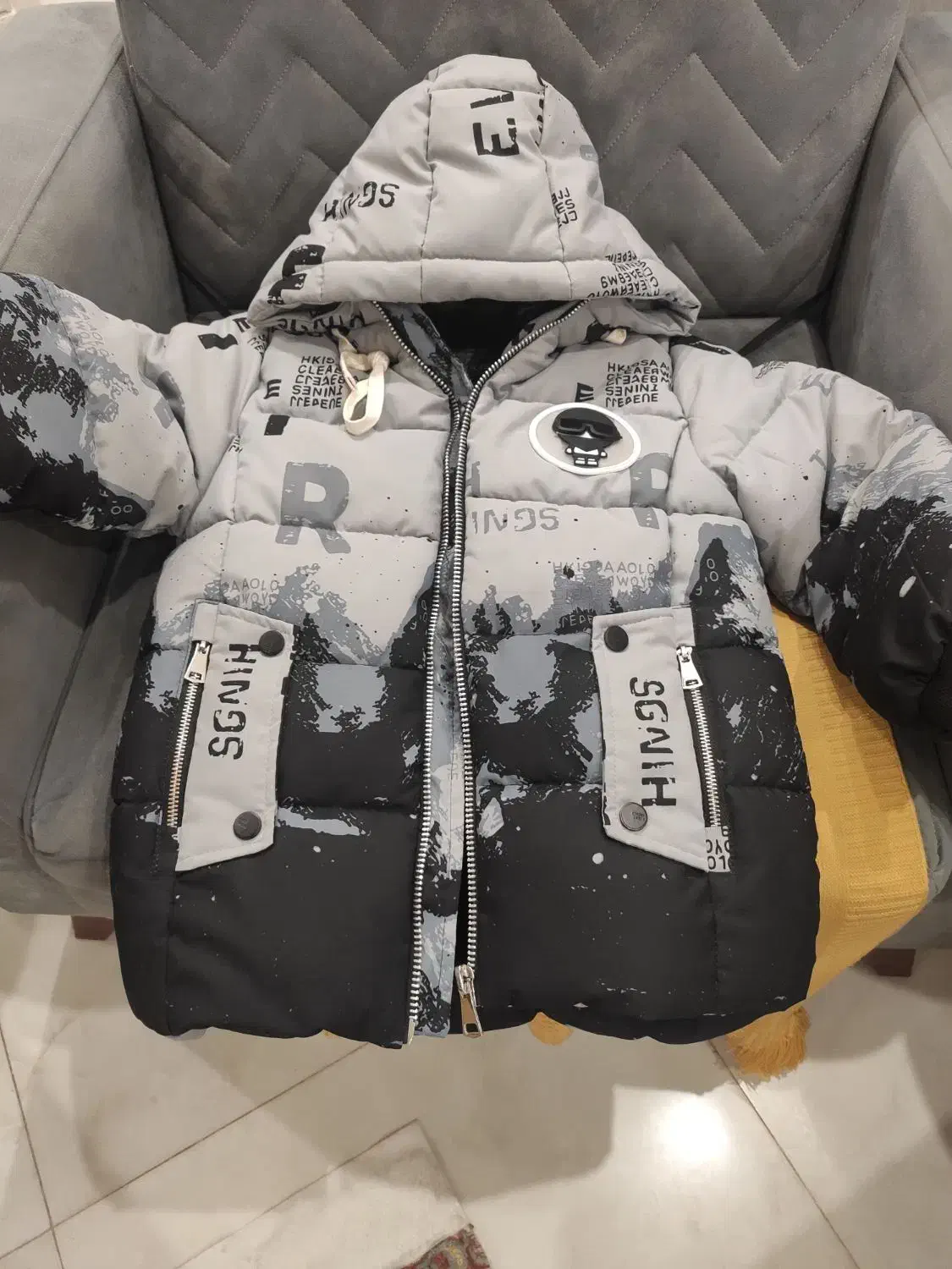 کاپشن پسرونه ۱۰ ساله|کفش و لباس بچه|ری, دیلمان|دیوار