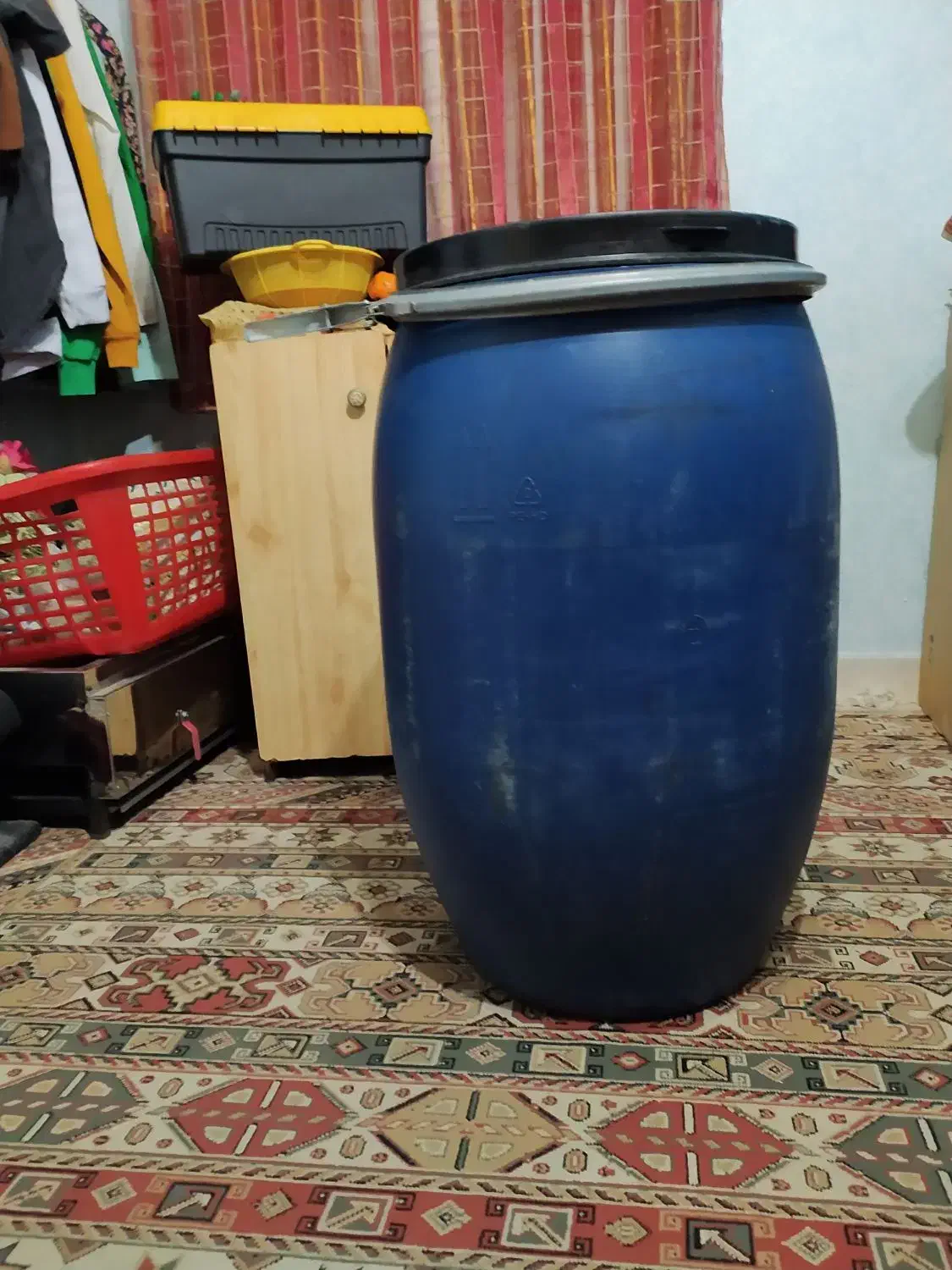 دبه120لیتری خارجی|ظروف نگهدارنده، پلاستیکی، یکبارمصرف|محمدیه-قزوین, |دیوار