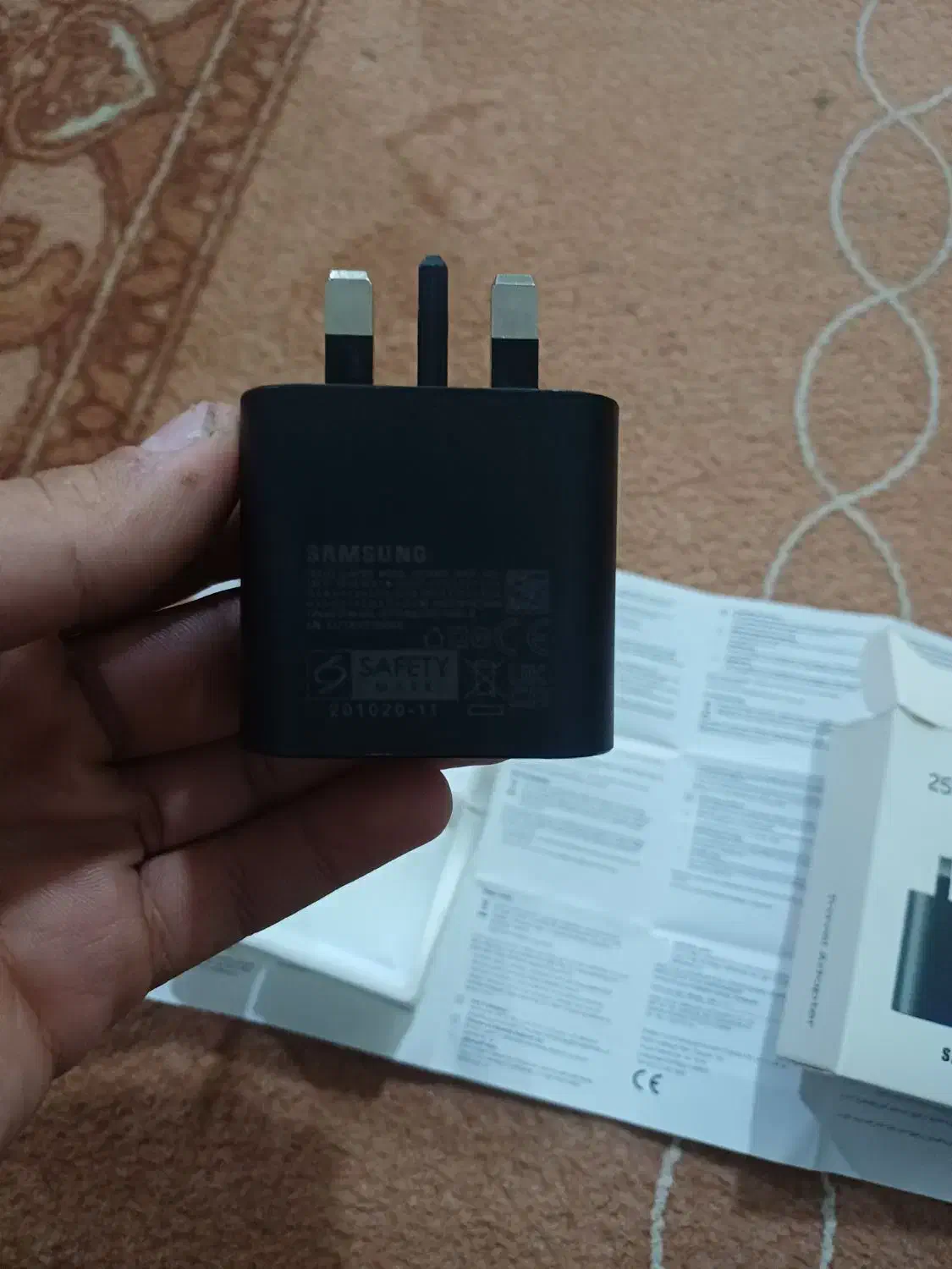 شارژر اصلی سامسونگ 25w|لوازم جانبی موبایل و تبلت|خمینیشهر, |دیوار