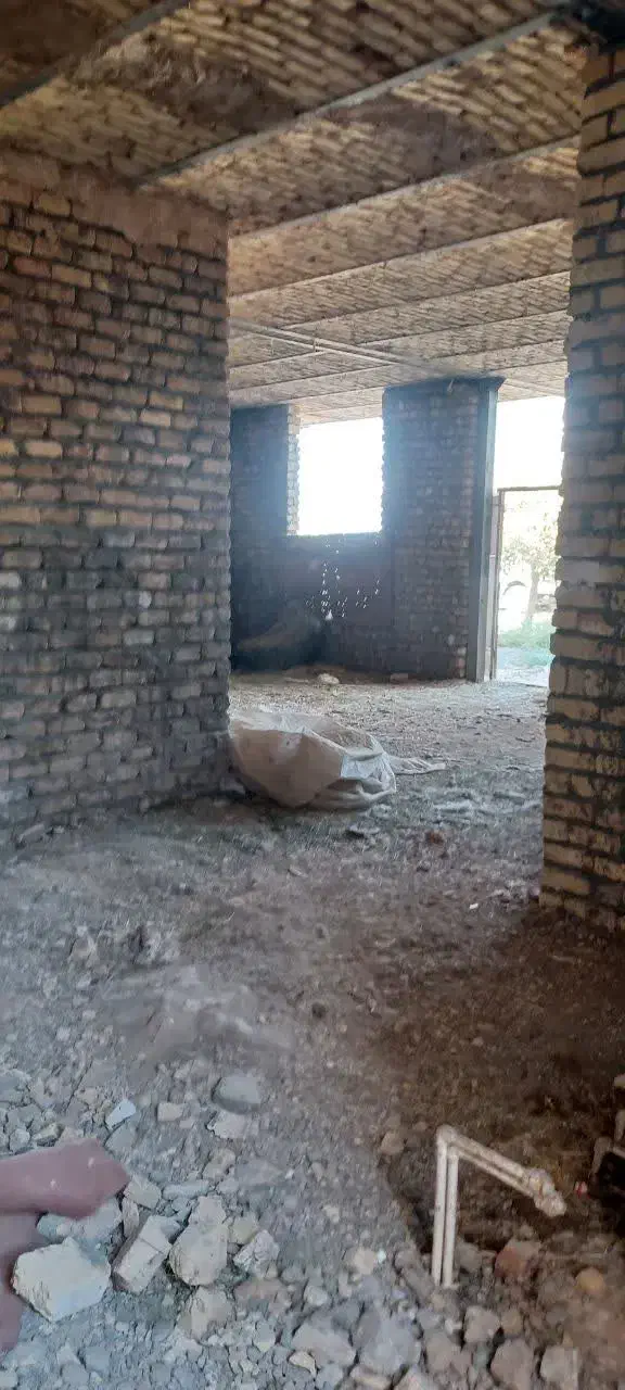 خانه نیمه کاره خوش نقشه ۱۲۰متر زیر بنا ۴۰ متر حیاط|فروش خانه و ویلا|جعفرآباد, |دیوار