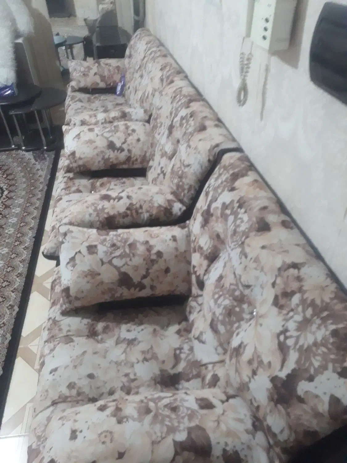 مبل راحتی ۷نفره بسیارمحکم|مبلمان خانگی و میز عسلی|رباط‌کریم, رباط‌کریم|دیوار