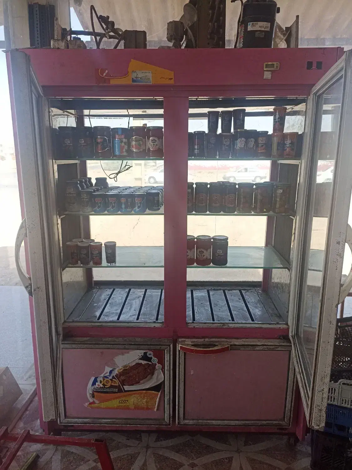 یخچال فروشگاهی ۴دره فریزر بستنی کالباس بر|فروشگاه و مغازه|اهواز, شهرک الهیه|دیوار