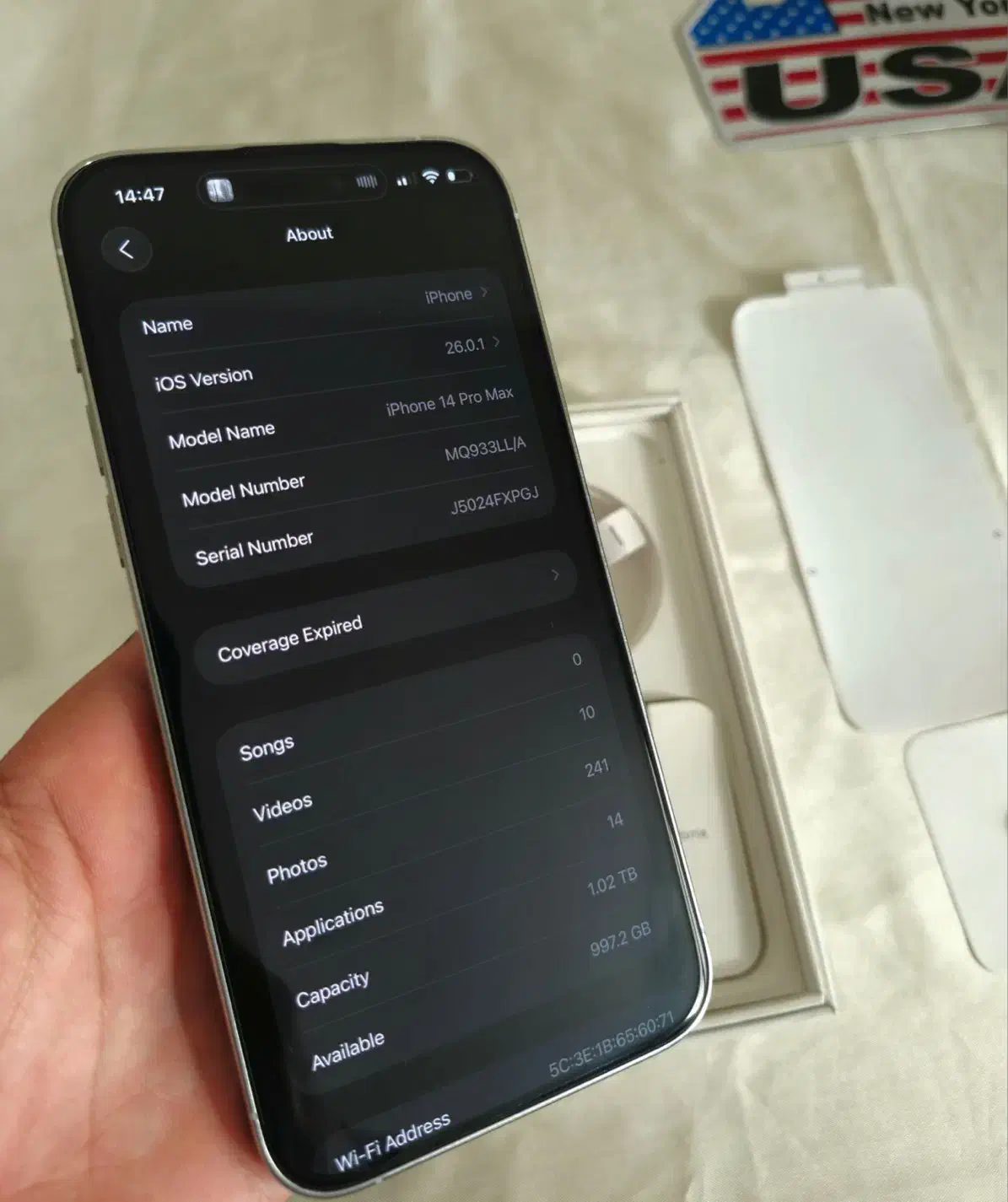 iPhone 14 Pro Max 1 tra|موبایل|تبریز, |دیوار