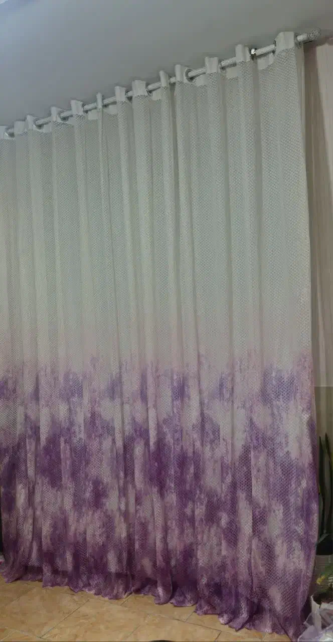 پرده پانج اتاق خواب به همراه زیر پرده|پرده، رانر، رومیزی|شهریار, شهرک وائین|دیوار