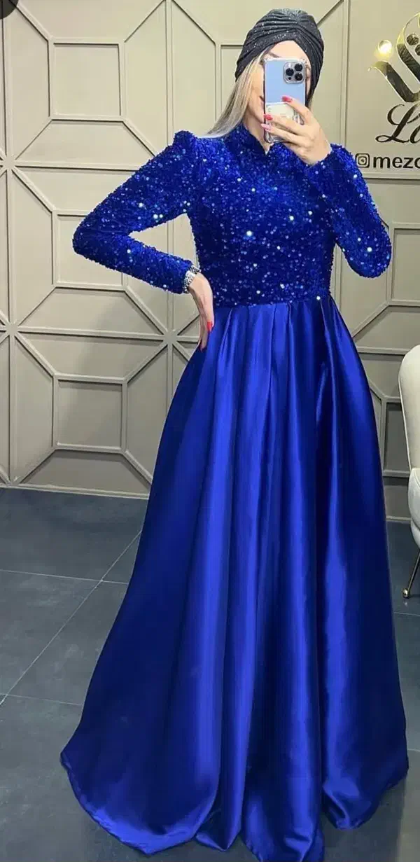 پیراهن مجلسی.جنس مخمل پولک ساتن..|لباس|شاهدشهر, |دیوار