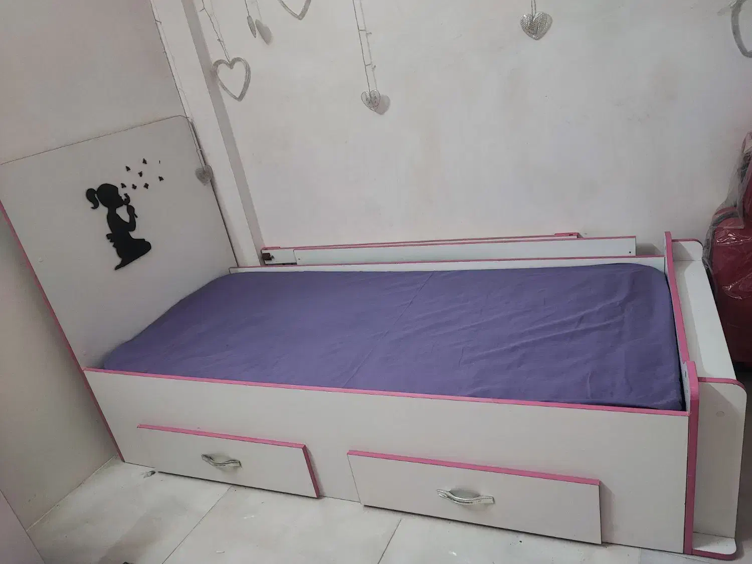 سرویس تخت و کمد کودک ۵تکه مجزا|تخت و سرویس خواب|ری, شهادت|دیوار