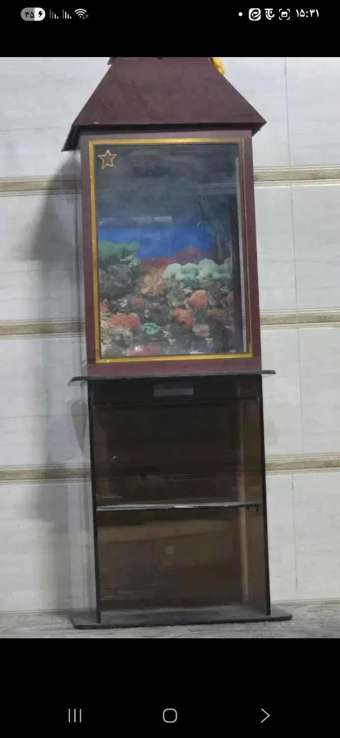 آکواریوم کلبه ای زیبا|ماهی|خرمآباد, |دیوار