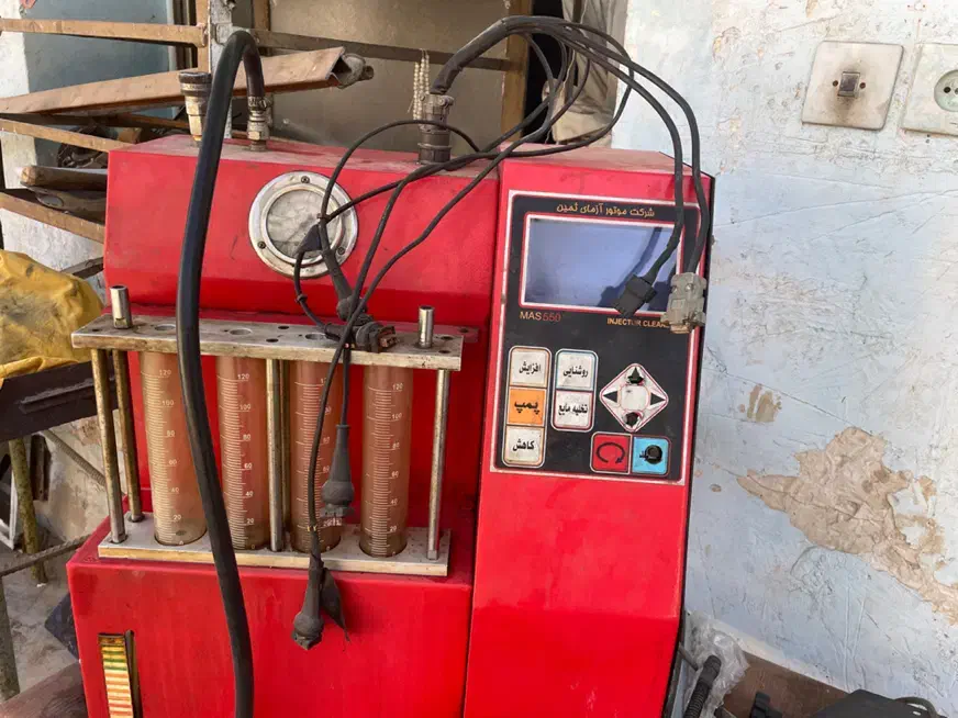 دستگاه شستشو انژکتور موتور آزما ۴ سیلندر|ماشینآلات صنعتی|مسجد سلیمان, |دیوار